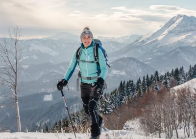 Skitourengehen in Annaberg