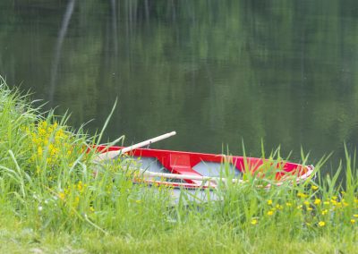 Bootsfahrt möglich am Stausee